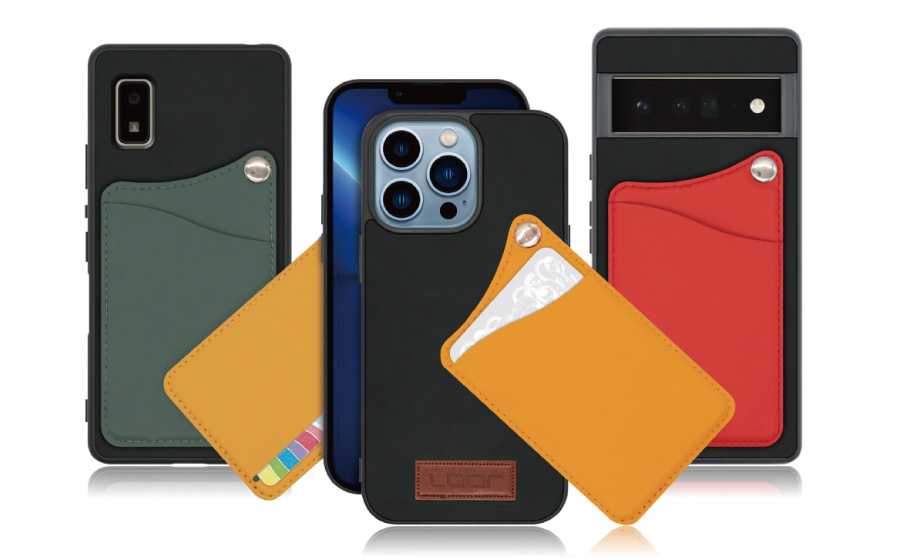 LOOF MODULE-CARD BICOLOR Series スマートフォンケース